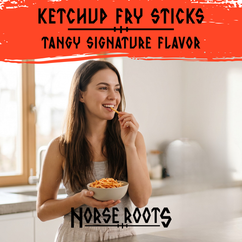Potato Sticks | Ketchup | Beef Tallow Fry Sticks | 2-Pack, 18oz