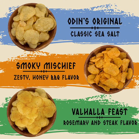 Complete Voyage — All 6 Flavors | Beef Tallow Chips, No Seed Oils - Norse Roots