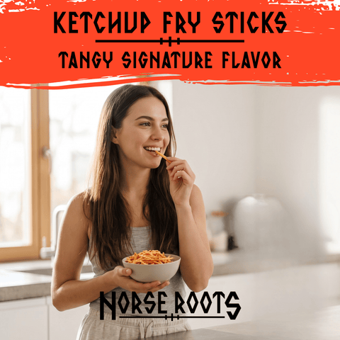 Potato Sticks | Ketchup | Beef Tallow Fry Sticks | 2-Pack, 18oz - Norse Roots