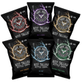 Norse Roots beef tallow potato chips complete voyage variety pack. Pack of six, 5-ounce bags in each flavor.