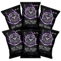 Sea Storm & Pepper (6-Pack) - Norse Roots beef tallow salt and pepper flavored potato chips in black bags.