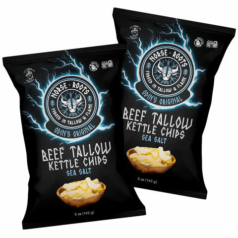 Odin’s Original | Beef Tallow Chips 5oz (2-Pack) - Norse Roots